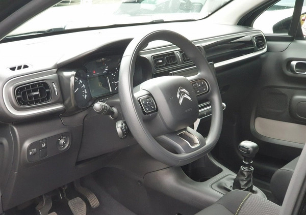 Citroen C3 cena 48800 przebieg: 86200, rok produkcji 2020 z Ciechocinek małe 277